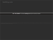Tablet Screenshot of beetling.com